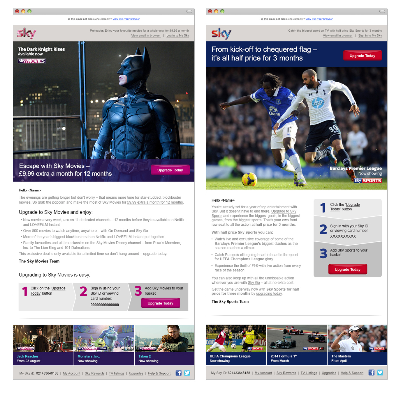 Sky Digital - Email